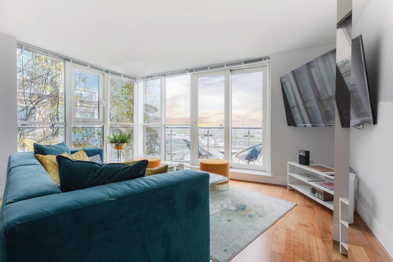 Best Thames View In Town! Large Luxxe Nomad Design Family Home لندن المظهر الخارجي الصورة