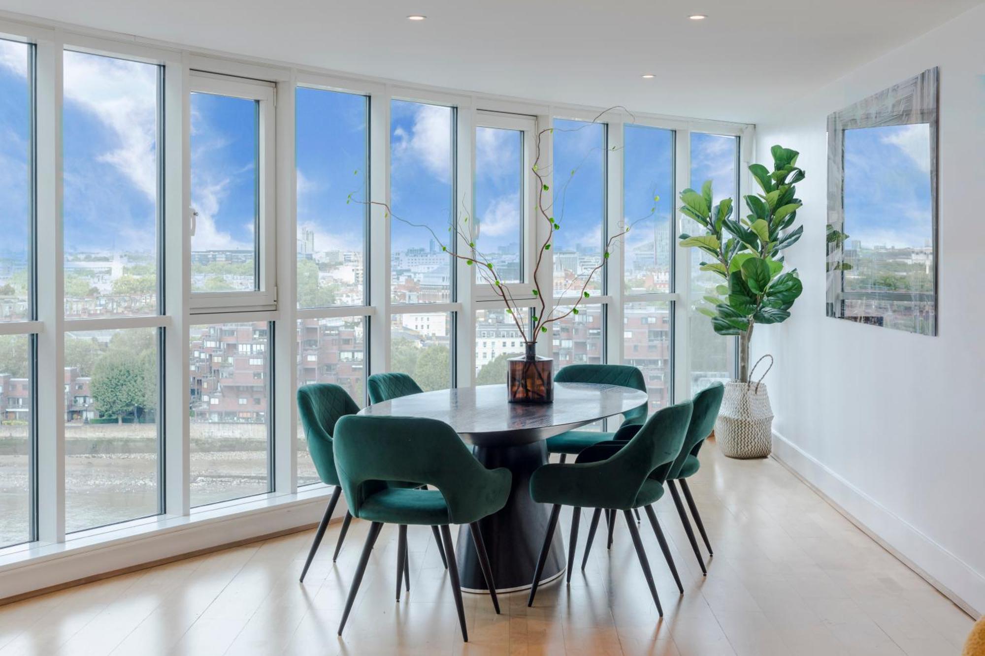 Best Thames View In Town! Large Luxxe Nomad Design Family Home لندن المظهر الخارجي الصورة