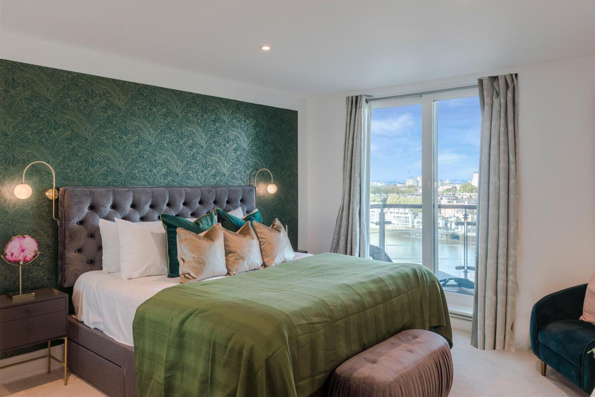Best Thames View In Town! Large Luxxe Nomad Design Family Home لندن الغرفة الصورة