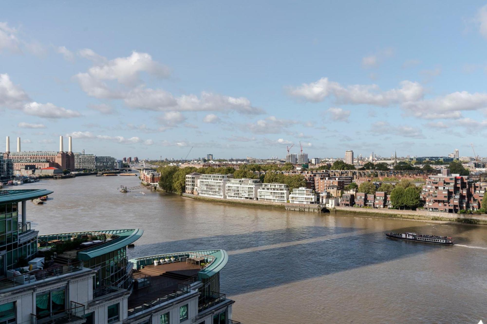 Best Thames View In Town! Large Luxxe Nomad Design Family Home لندن الغرفة الصورة