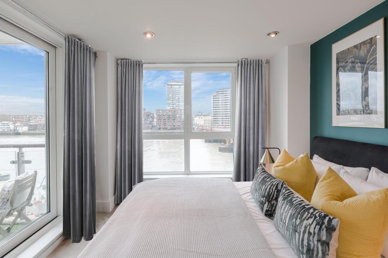 Best Thames View In Town! Large Luxxe Nomad Design Family Home لندن المظهر الخارجي الصورة